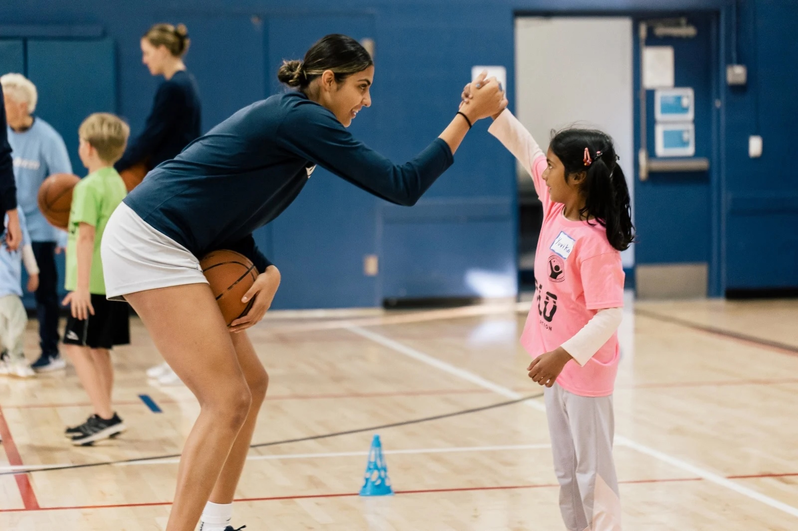 Volo Kids Foundation coach and player